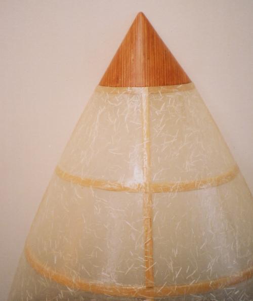 Detail of the nose cone of a FullArc - many variations are possible to suit your decor.